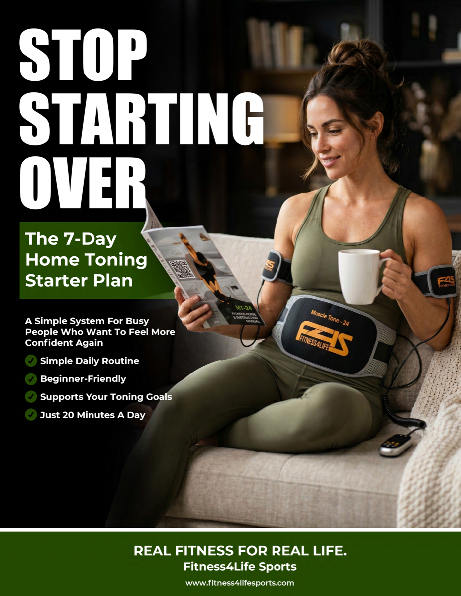 Stop Starting Over: The 7-Day Home Toning Starter Plan eBook Cover